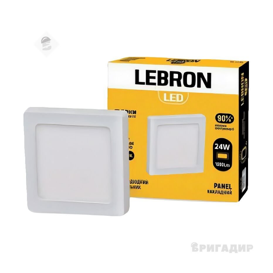 LED світильник LEBRON L-PS-641, 6W, вбудований, 4100К, з блоком живлення 12-10-34