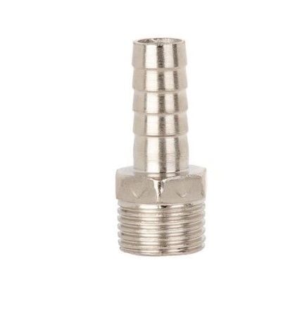 Перехідник із зовнішньою різьбою 1/2 на шланг 12 мм INTERTOOL PT-1842