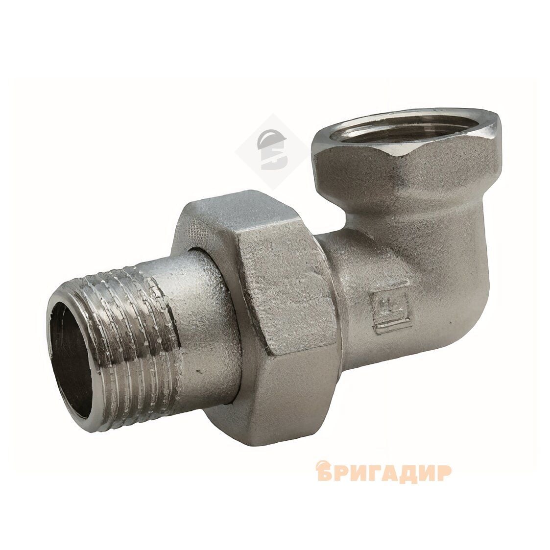 Згін-американка прямий нікель 1"