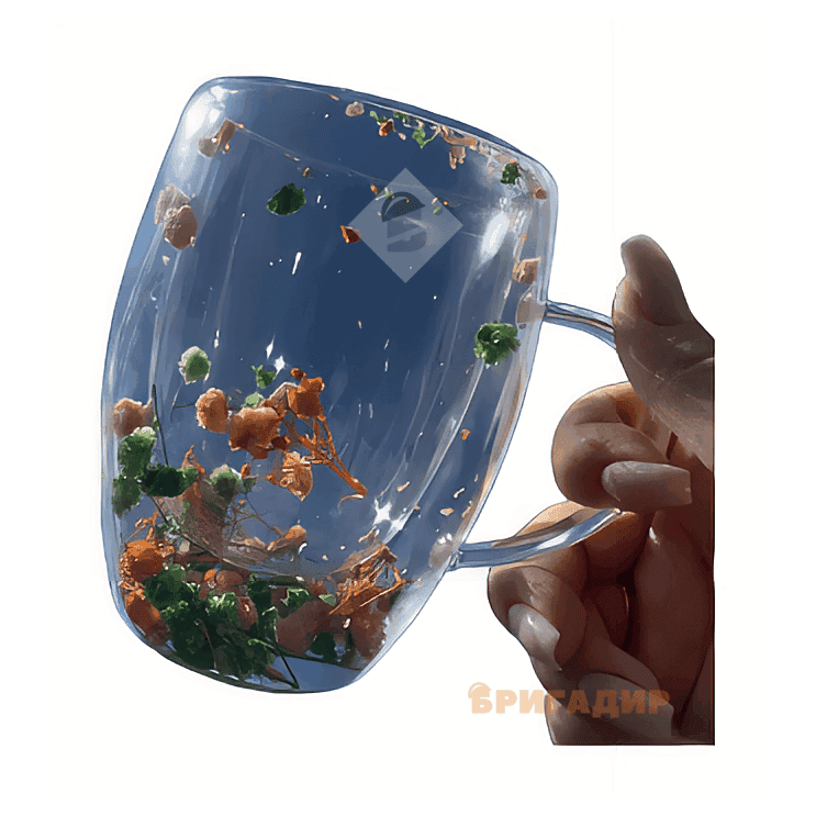 VT5308-320 Набір чашок Чар-Зілля з подвійним дном Vittora 2шт 320мл