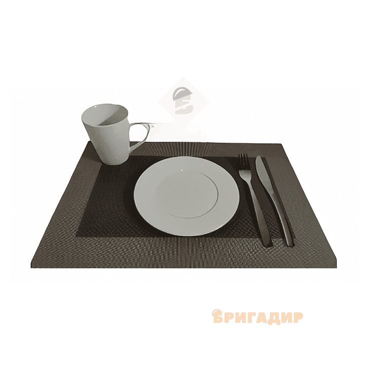 Килимок для сервірування Атмосфера 45х30см сірий Versailles