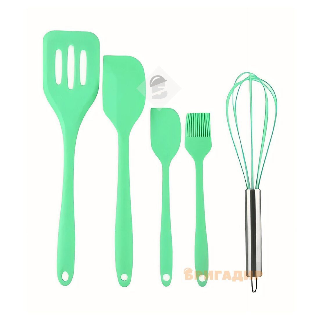 Набір кухонного Gusto мята 5 пред,силікон