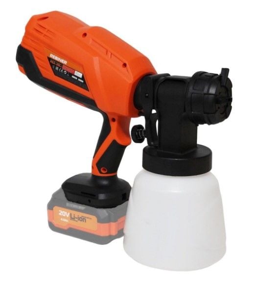 Пістолет-фарбопульт акум. RSA-20Li Rebiner (без АКБ)