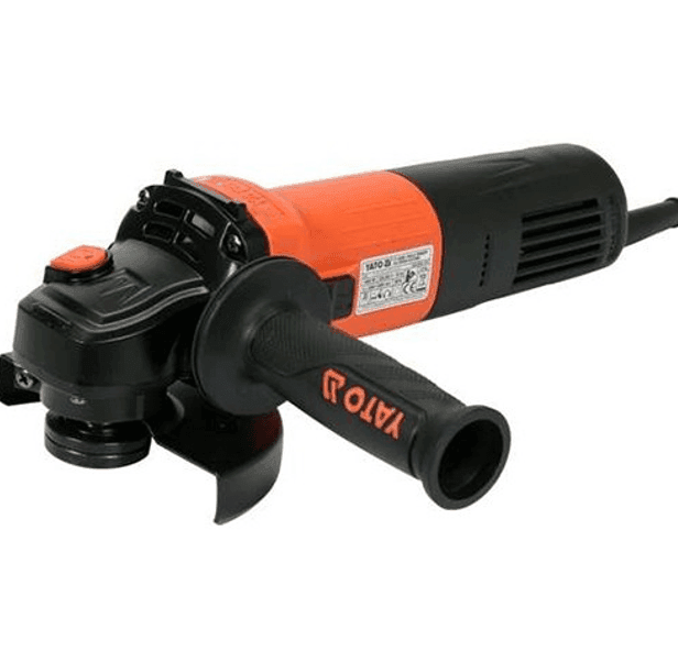 Шліфмашина кутова мережева YATO Q125мм Р-1400ВТ регулятор 3000-11000 об.хв YT-82098