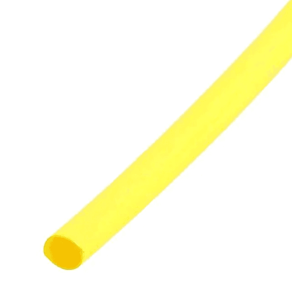 Трубка термозбіжна 3мм жовтий 992147