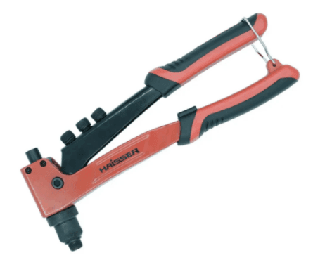 Пістолет заклепувальний ручний посилений (D 2..4, 3.2, 4.0, 4.8мм) 215мм HAISSER