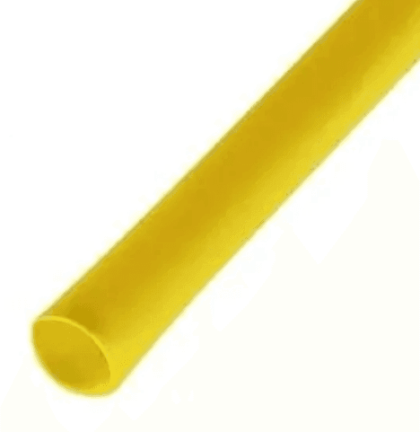 Трубка термозбіжна 3,5/1,75мм жовта 086654