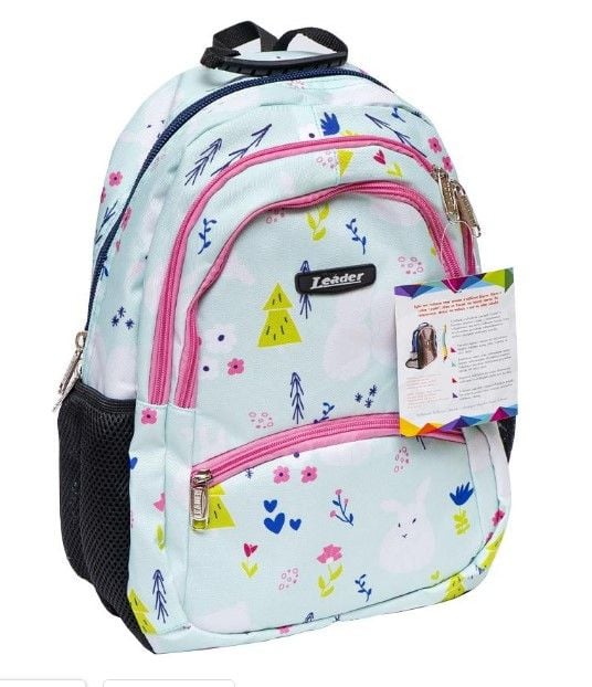 Рюкзак ортопедичний Leader City "Кролики" S 38*28*16