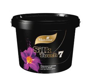 Шовковисто-матова латексна фарба "Silk Touch7", база TR. TM Maxima -5кг