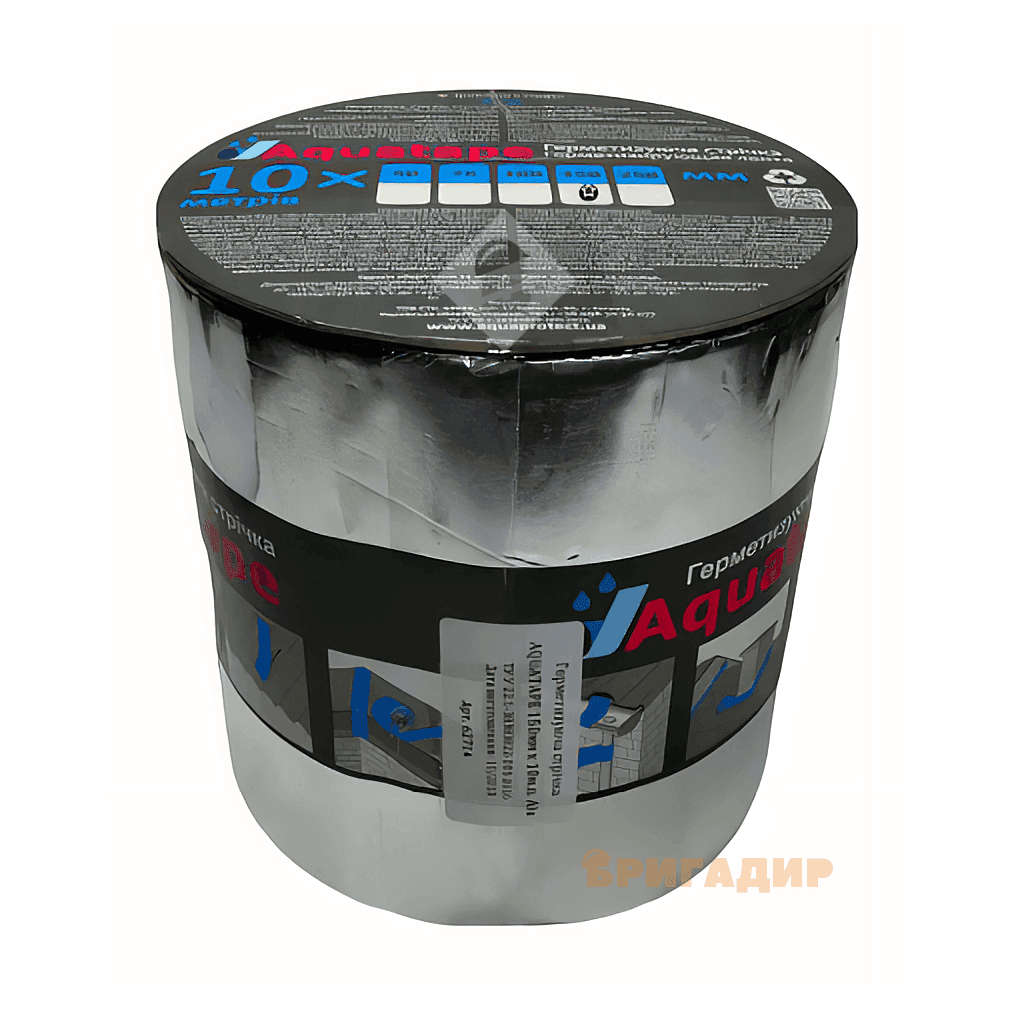 Герметизуюча стрічка AQUATAPE 100*10 ALu (в плівці)