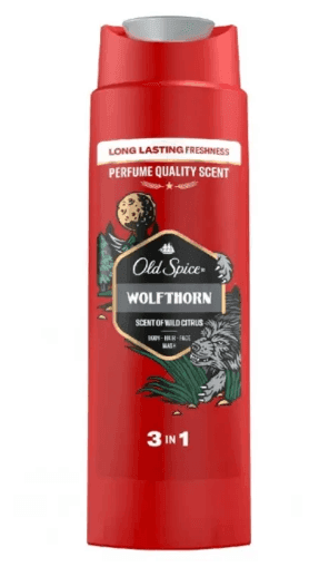 78973 OLD SPICE Гель для душу + Шамп.2 в1 Вулфсорн 400мл