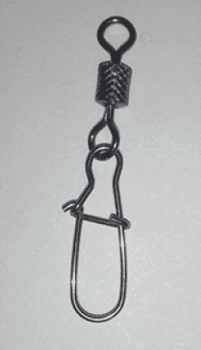 Карабін америк. з вертлюгом"Mildas" №8 10шт