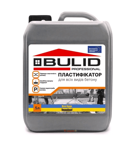 BULID Пластифікатор (для всіх видів бетону) 5л