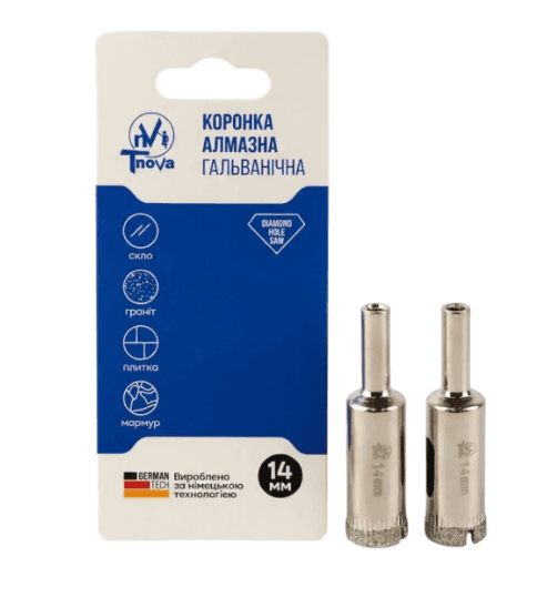 Коронка алмазна гальванічна T-Nova 14mm(60312352)