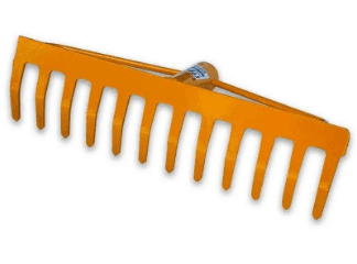 Граблі садові металеві PRO 12 зубів ТМ "WoffMann professional tools" 1112