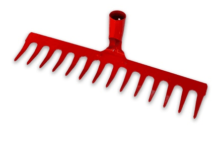 Граблі садові металеві 14 зубів ТМ "WoffMann professional tools" 1014