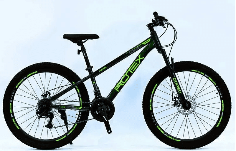 ВЕЛОСИПЕД 26 ST CORSO «ROTEX» RX-26316 сталь 13", (К-Т LTWOO-A2) зелено-салатовий 72-241