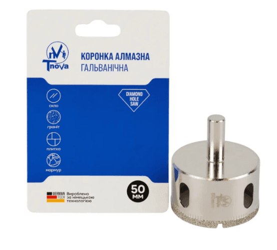 Коронка алмазна гальванічна T-Nova 50mm 60312363