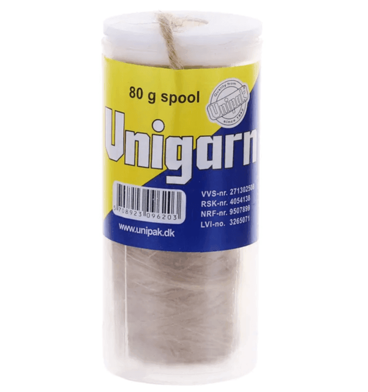 Льняні волокна Unigarn (80г котушка в контейнері) 1008704