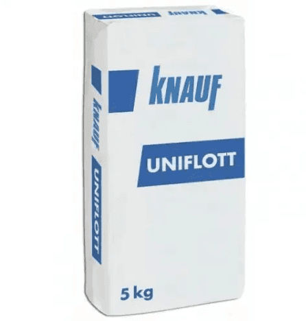 Uniflot шпатлівка для швів ГК біла 5кг