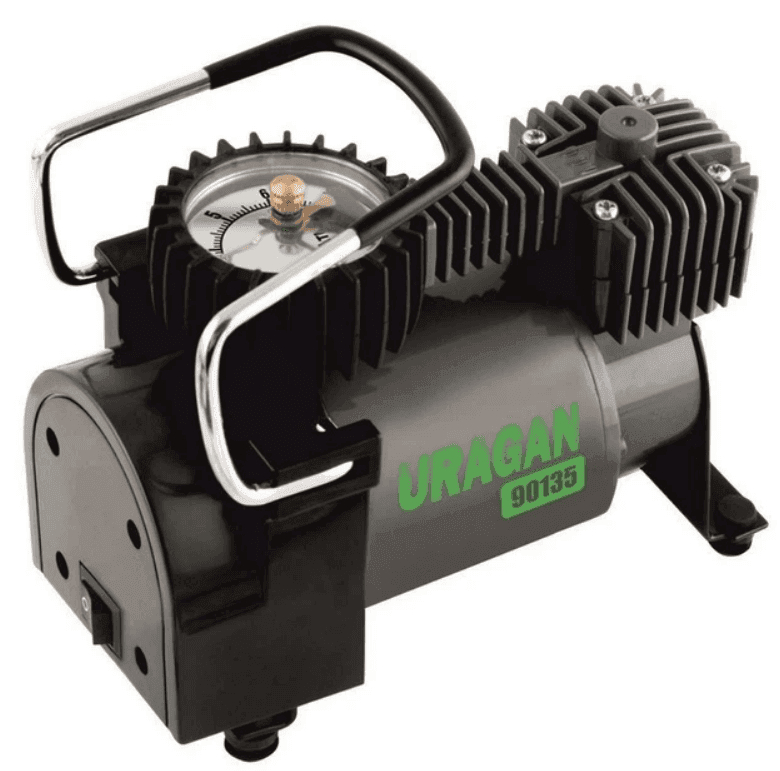 Компресор автомобільний URAGAN, (н-12В п-170W в-37л-хв 90130