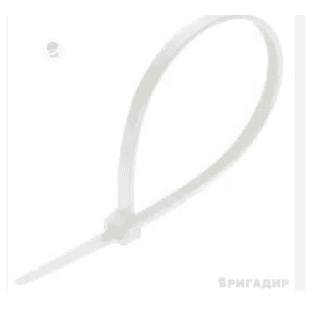 Стяжка кабельна 4.8х450 біла