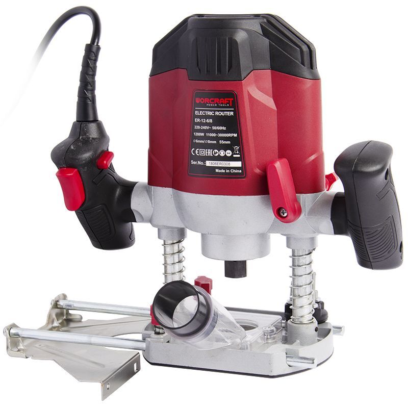 Фрезер електричний Worcraft ER12-6/8 - Зручність використання