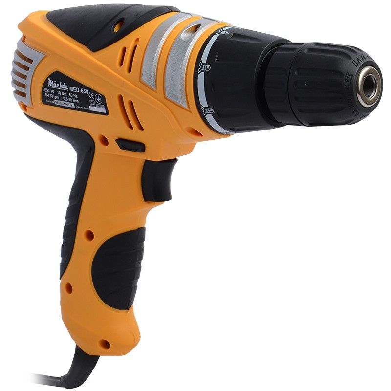 Шуруповерт Mächtz MED-650 в роботі