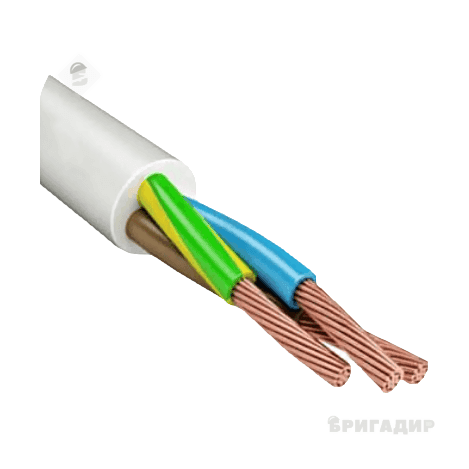 Конструкція кабелю ПВС 3х2.5
