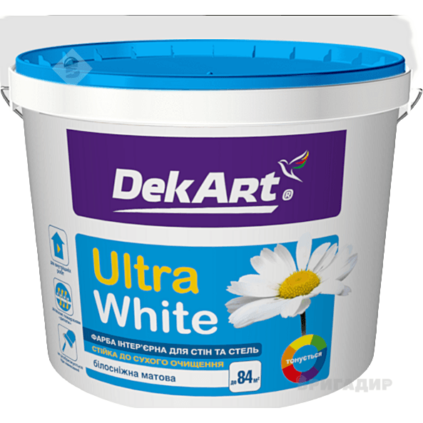 Фарба інтер'єрна ВДА Ultra White