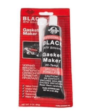 Герметик силікон Gasket Maker Black чорний 85г Interhim 2471