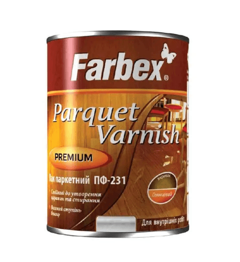 Лак паркетний ПФ-231 алкідний глянсовий ТМ 
