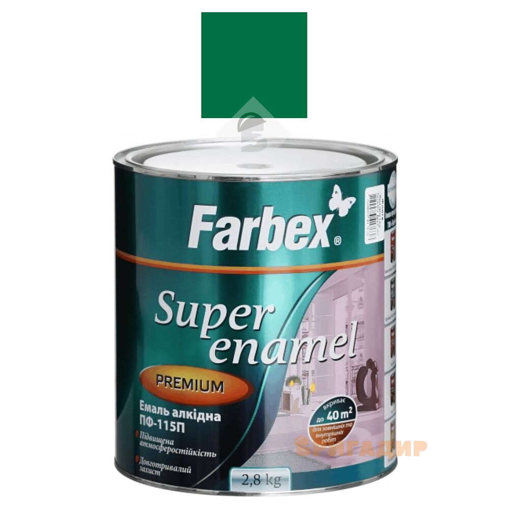 Емаль Farbex світло-зелена