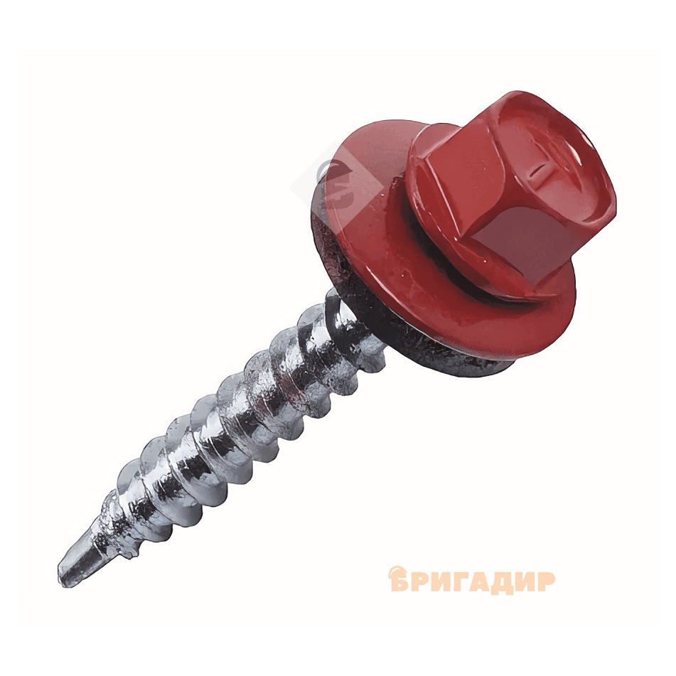 Шуруп до бляхи West Mount 4.8х35 РАЛ3009