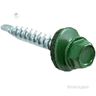 Шуруп до бляхи 4.8х35 RAL 6020