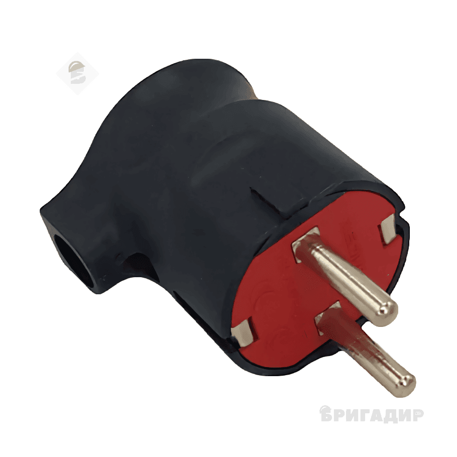 Вилка кутова з заземленням NEOMAX NX1104