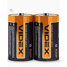 Батарейки Videx R20P (D)