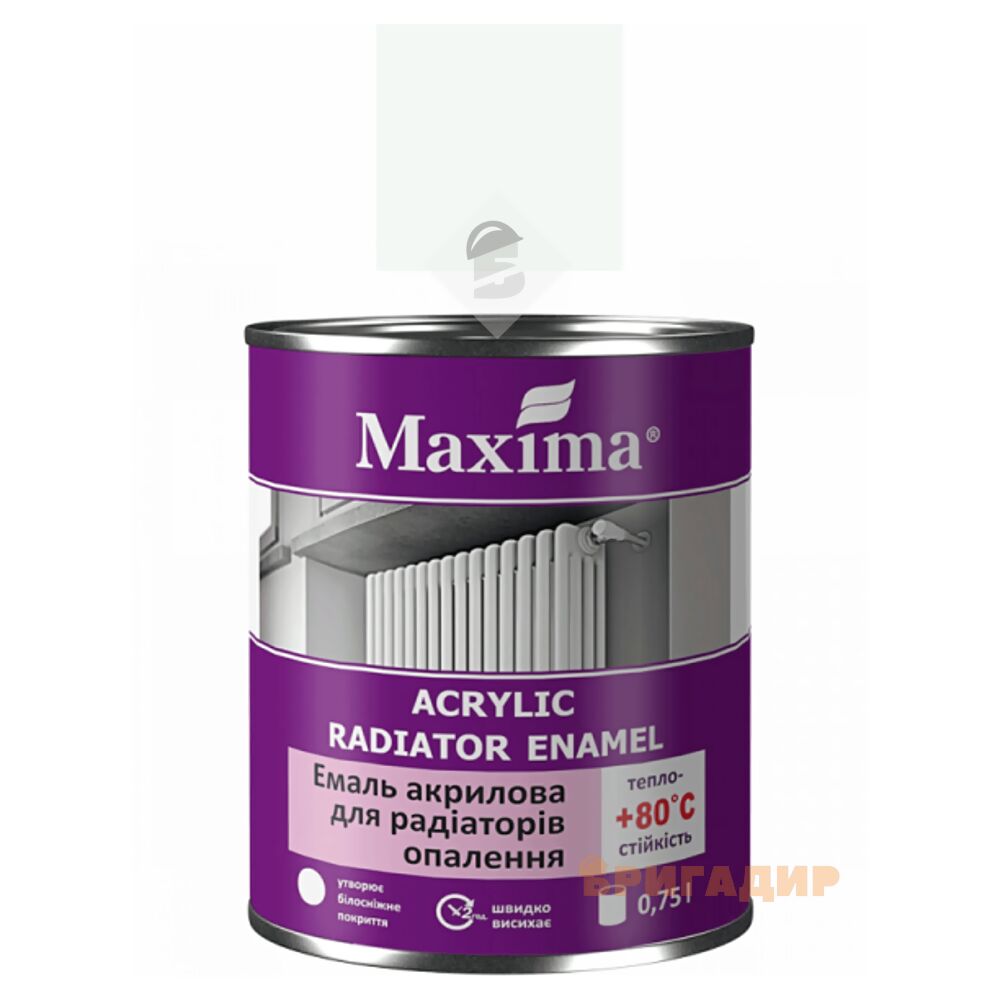 Емаль акрилова для радіаторів опалення Maxima