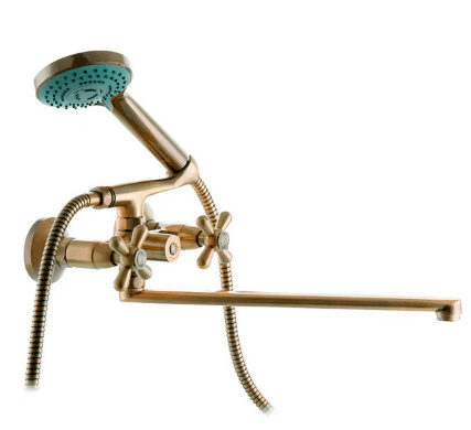Змішувач для ванни HAIBA DOMINOX 140 BRONZE