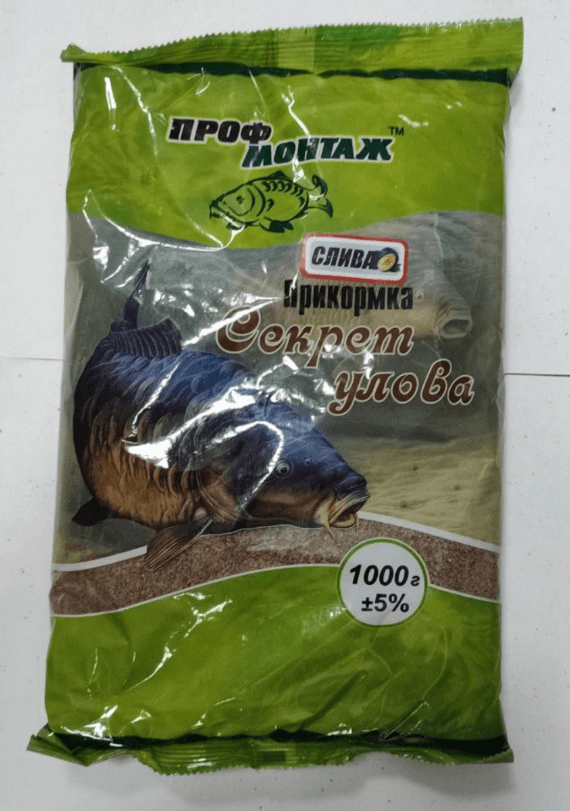 Підгодовування Секрет улову короп-слива