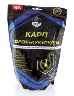 Підгодовування Best Короп горох+кукурудза