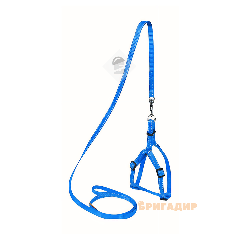 Шлея регульована з повідком 