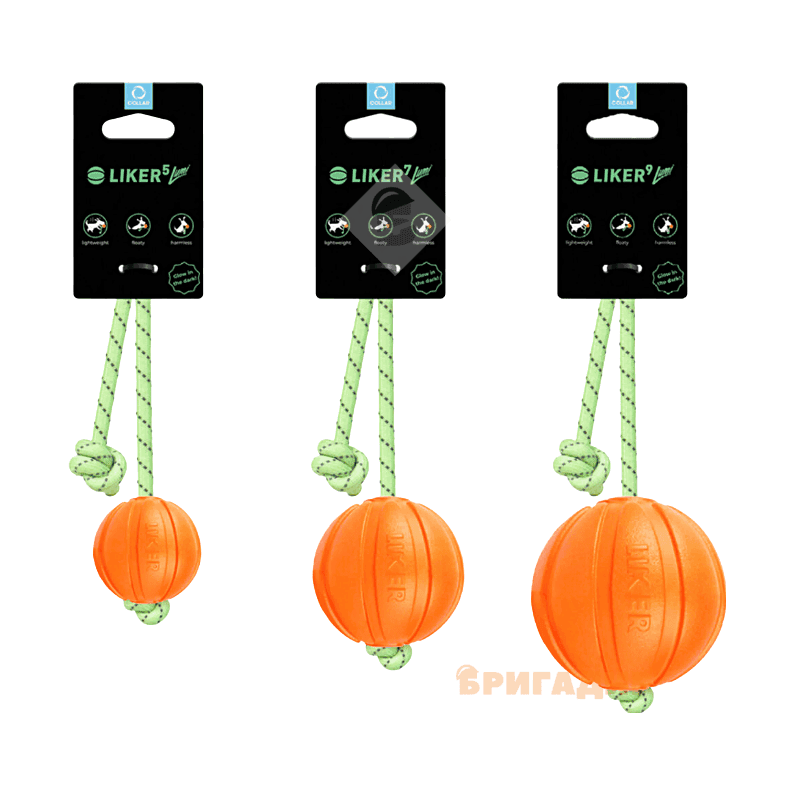 М'ячик ЛАЙКЕР7 Люмі на шнурі