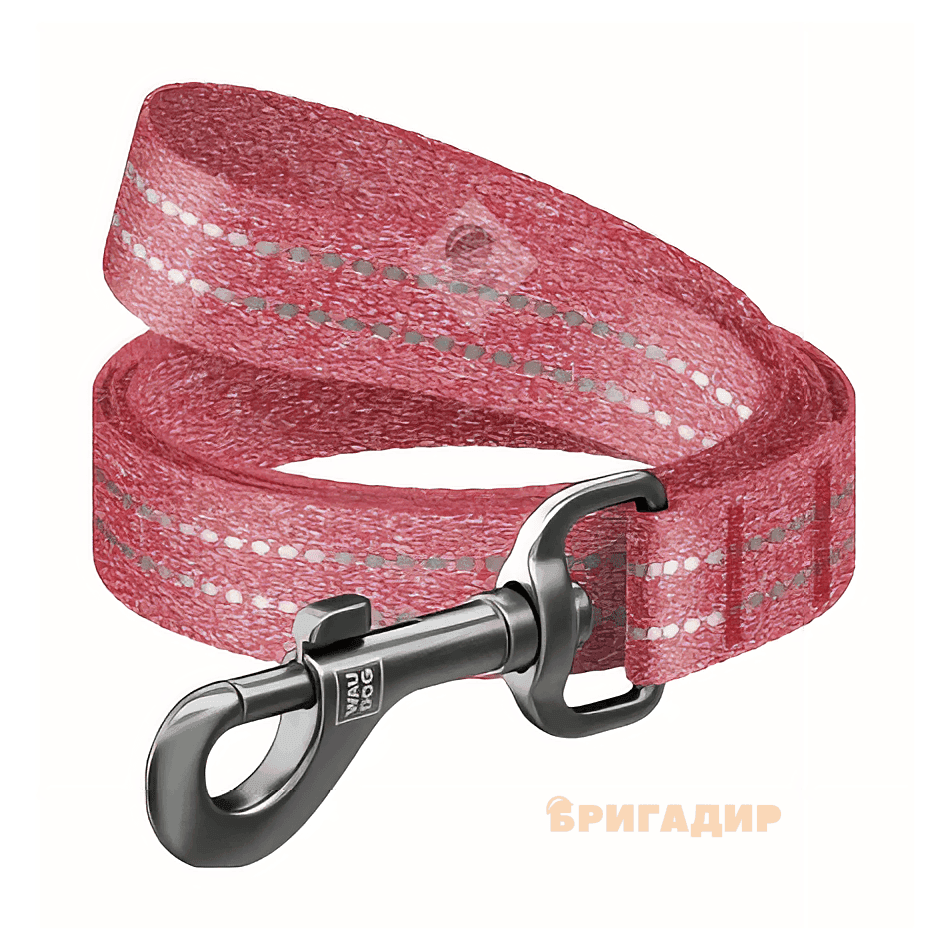 Повідець WAUDOG Re-cotton червоний