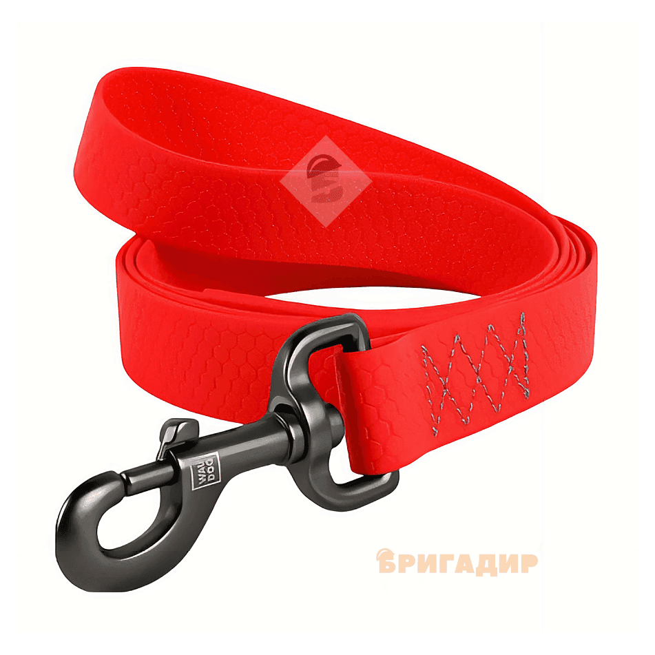 Повідець WAUDOG Waterproof червоний