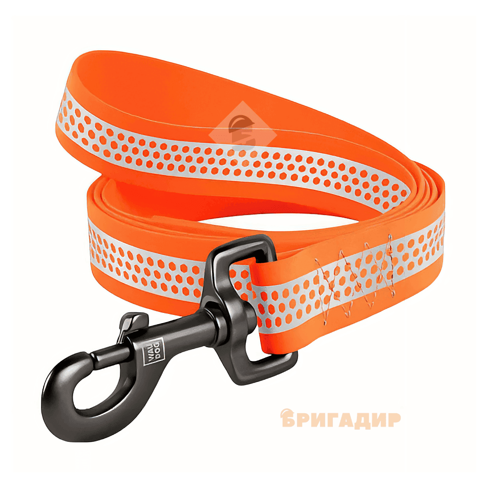 Повідець WAUDOG Waterproof помаранчевий