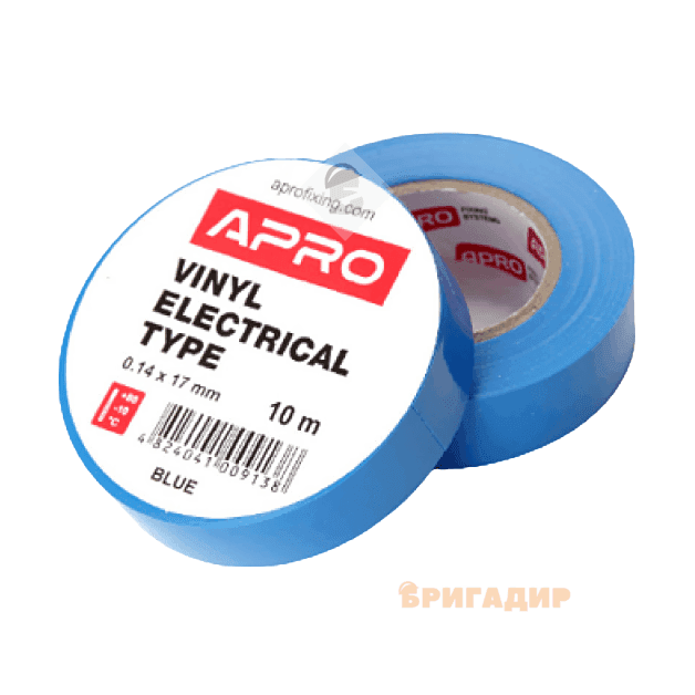 Ізоляційна стрічка APRO синя