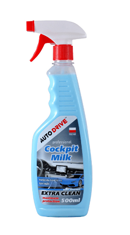 Поліроль-молочко для панелі приладів AUTO DRIVE Cockpit Milk Нова Машина 500 мл AD0071
