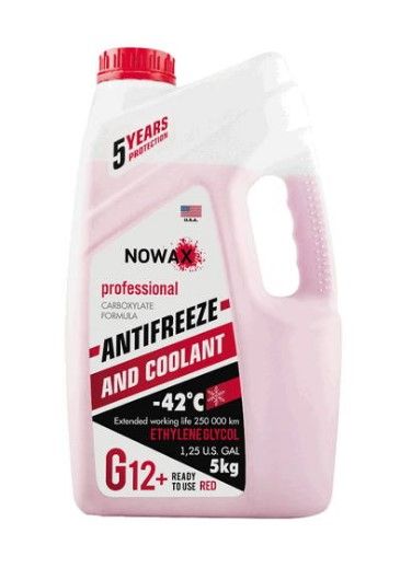 Антифриз NOWAX RED G12+