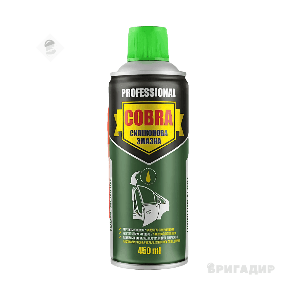 Силіконова змазка SILICONE SPRAY COBRA